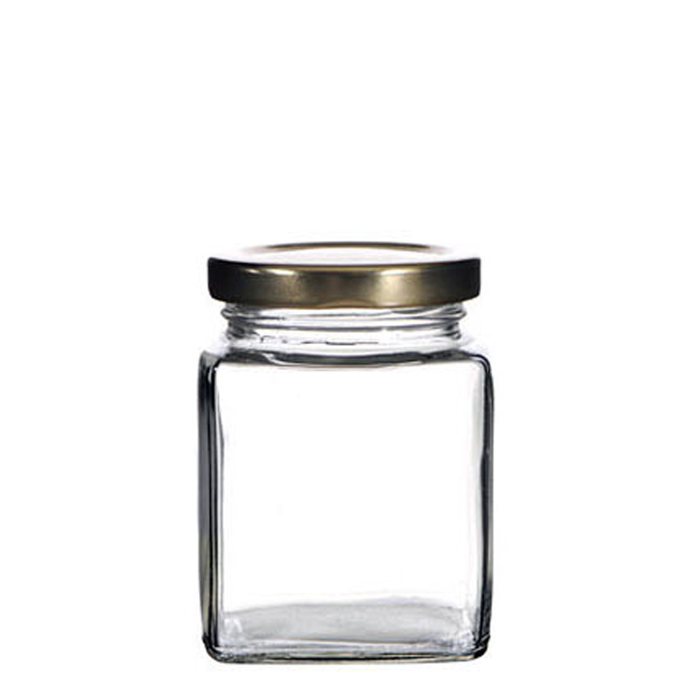 담은 로얄사각쨈200 유리병 쨈병 수제쨈병 수제청병 낱개 마개 색상 랜덤 발송, 1개 1,300원