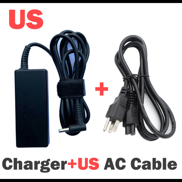 HP 스트림 X360 11 13 14 시리즈용 블루 핀 AC 어댑터 충전기 공급 코드 4.5x3.0mm 45W 19.5V 2.31A 29,590원