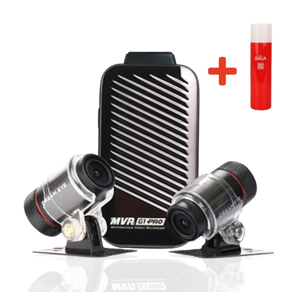 지넷 오토바이 블랙박스 바이크  MVR G1PRO+동글세트 2채널 FHD HDR 64G 450,000원