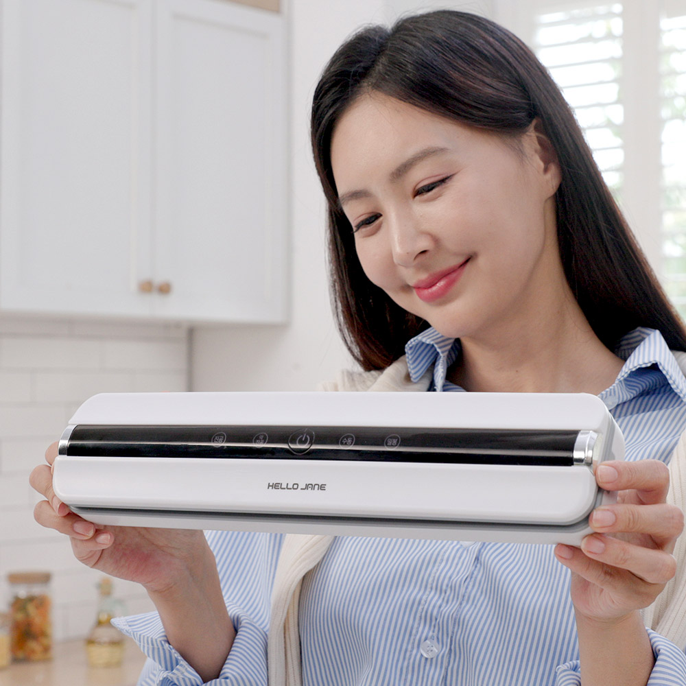홈쇼핑 정품 신문 헬로제인 무선 진공포장기 충전식 진공포장 비닐백 60장, 헬로제인 무선진공포장기-충전식 59,800원