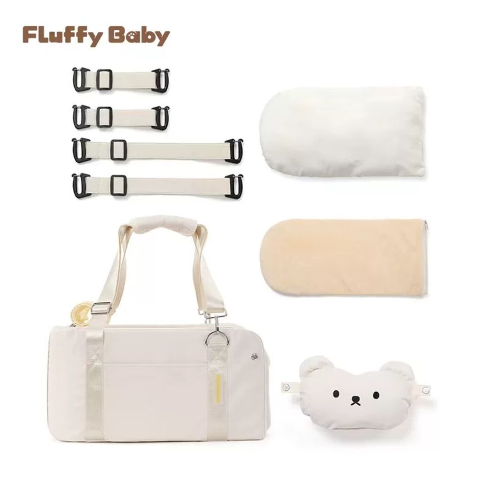 컴포트펫하우스 카시트 강아지 이동가방 아이보리 애견 펫바구니 이동장 센터콘솔 이동식캐리어 83,160원