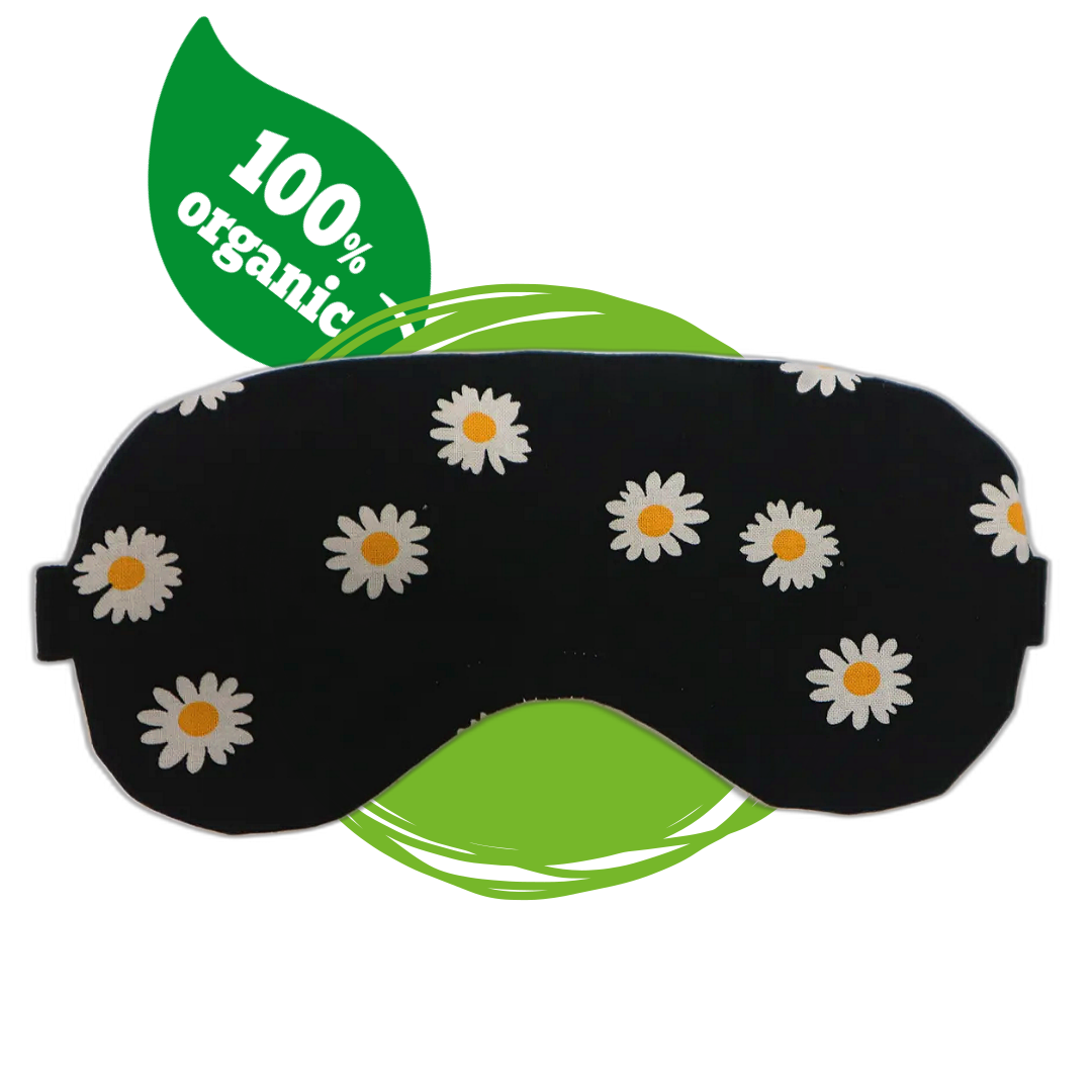 더드림 국산 오가닉 핸드메이드 수면안대  코와이어 암막안대 데이지 14,900원