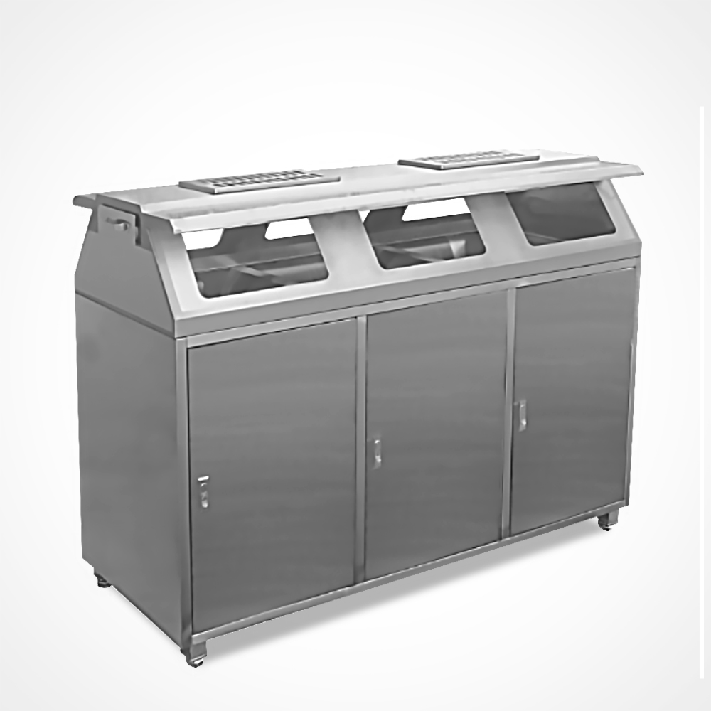 스텐 실외용 재털이겸 분리수거함 관공서 공원 아파트 쓰레기통, 스테인레스 925,800원