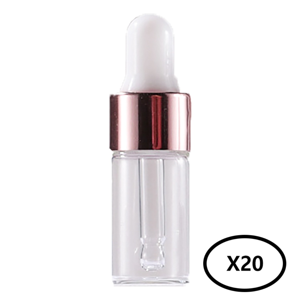 모든유통 3ml 미니 투명 스포이드 향수 공병 아로마 유리 용기 20개 10,000원