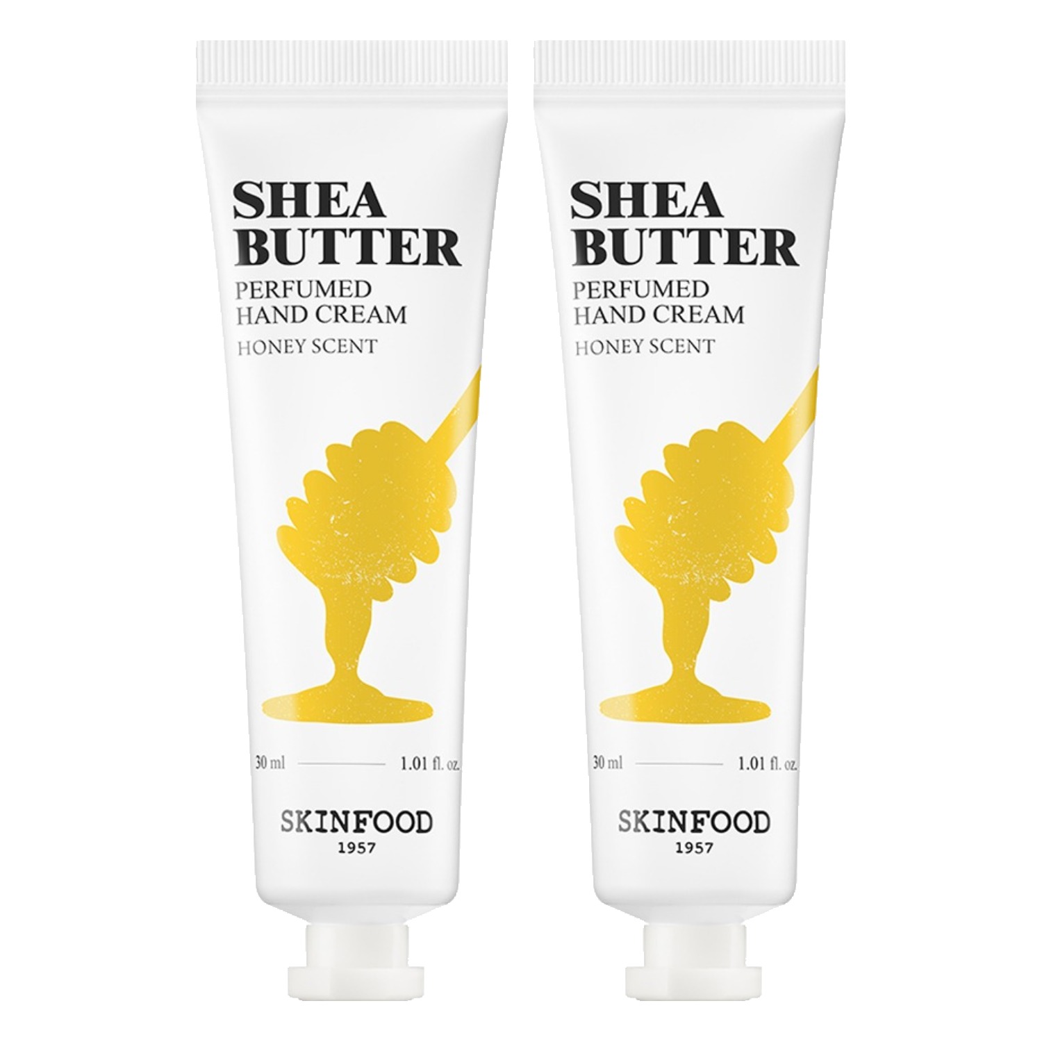 스킨푸드 시어버터 퍼퓸드 핸드크림 허니향 15,000원