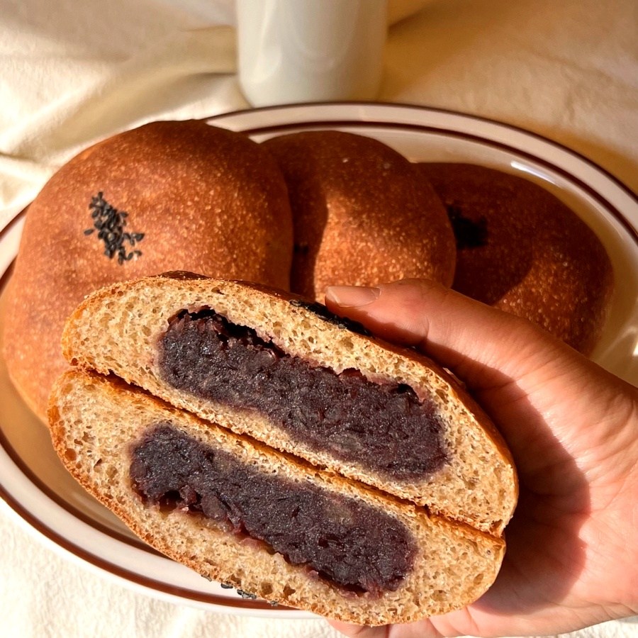 국내산 통밀로 만든 통밀 단팥빵 (100% 통밀사용), 10개, 180g 37,000원