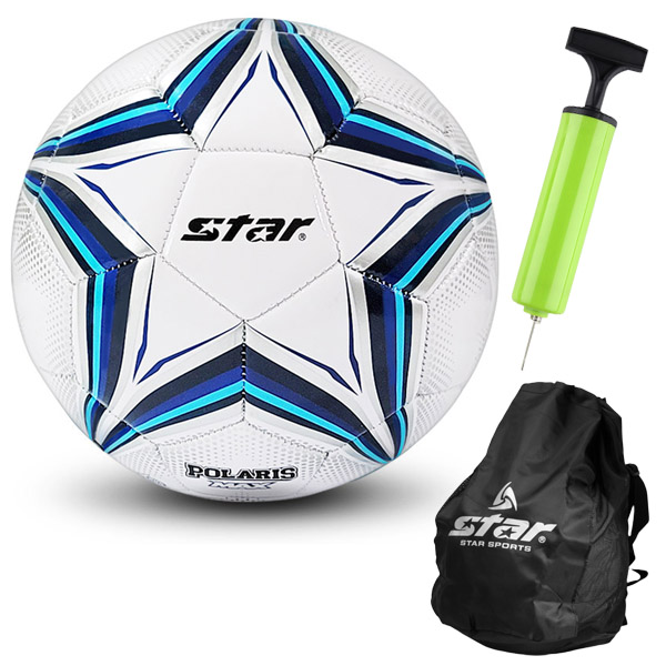 스타 축구공 폴라리스 맥스 화이트 + 스타 볼가방 + 볼펌프, 5호, 1개 24,900원