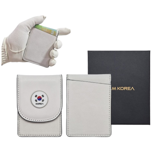 GR 대한민국 골프 국가대표 공식 머니클립 카드수납 겸용 지갑 (KGA 정품) 42,000원