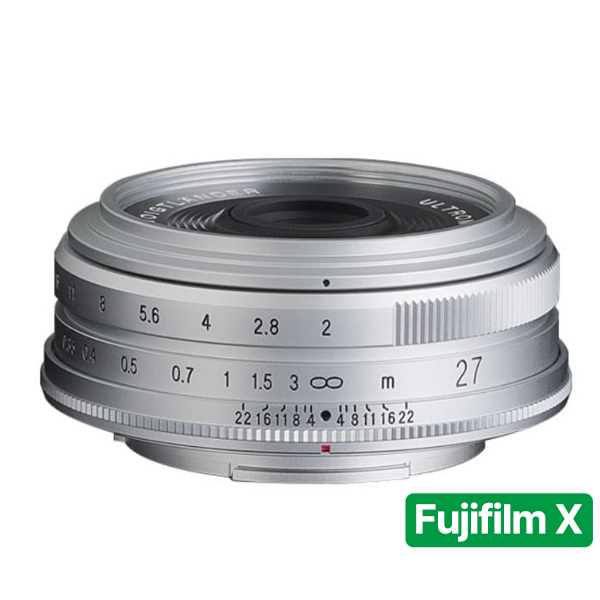 [정품등록시 5만 포인트 3년 보증] 보이그랜더 ULTRON 27mm F2 후지 X 마운트 실버 705,600원