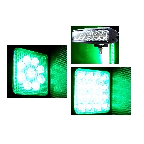 대성부품/LED 작업등/12V/24V/녹색/그린/안개등/트럭/화물차/대형트럭/172/981/862/18W/27W/48W/라이트/써치등./써치라이트/6구/9구/16구 29,800원