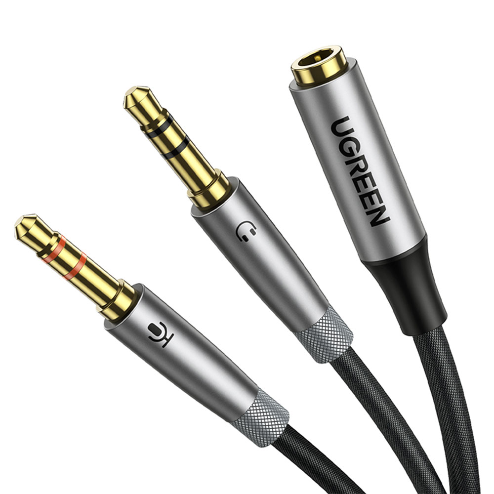 유그린 프리미엄 마이크 이어폰 분배기 Y케이블 3.5mm, AV193, 혼합색상 8,900원