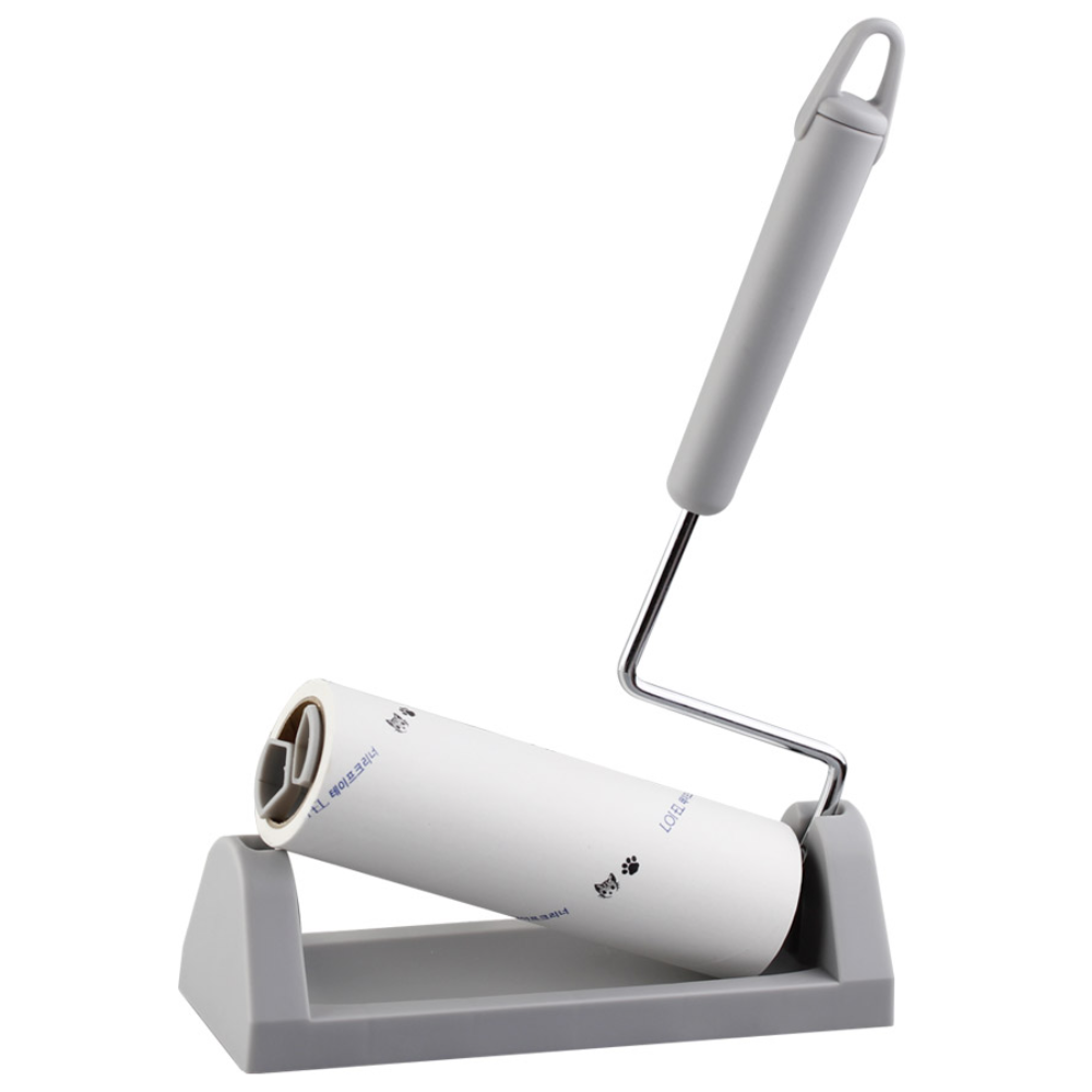 사선컷팅 테이프클리너 핸들+리필 160mm 돌돌이 리필 먼지 애완동물 털제거, 1세트 4,000원