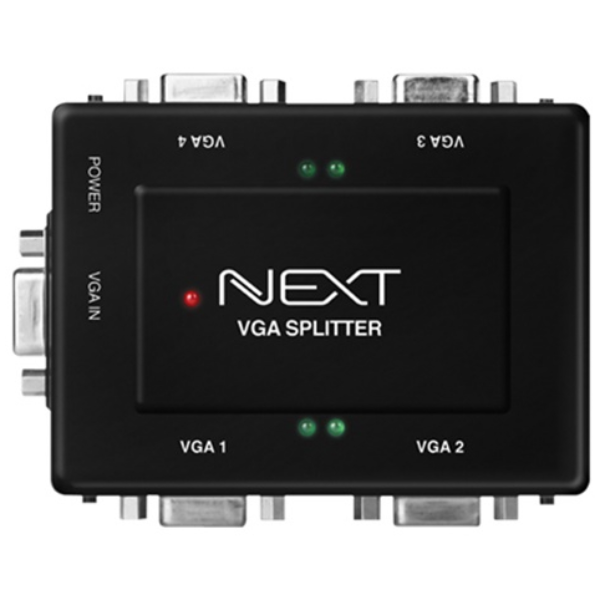 넥스트 NEXT-2504VSP 1대4 모니터 분배기 VGA,DVI영상신호 겸용 17,900원