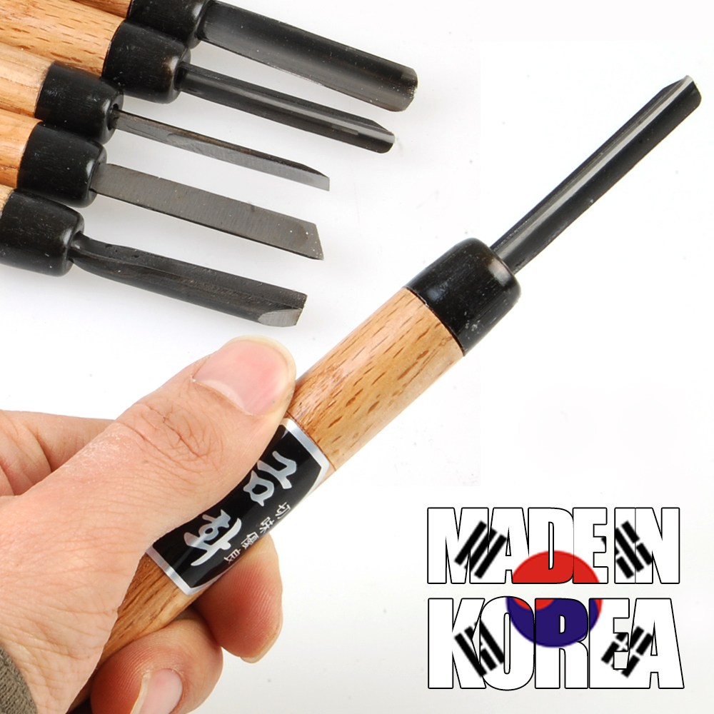 금화 5P 조각도 국산 목공용공구 조각칼 공예 다가네형 미술 평도 환도 목공공구 조각끌 30,010원
