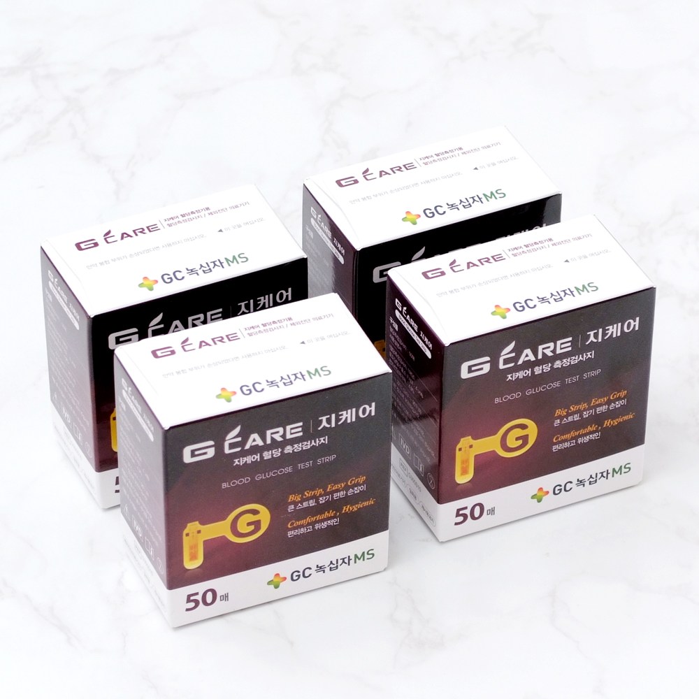 GC녹십자MS 지케어 혈당 측정검사지 200매, 단일상품, 1개 60,000원