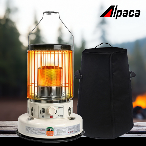 알파카 TS-460A 캠핑 등유 기름 히터 스토브 가방포함 심지식 석유 난로 228,000원