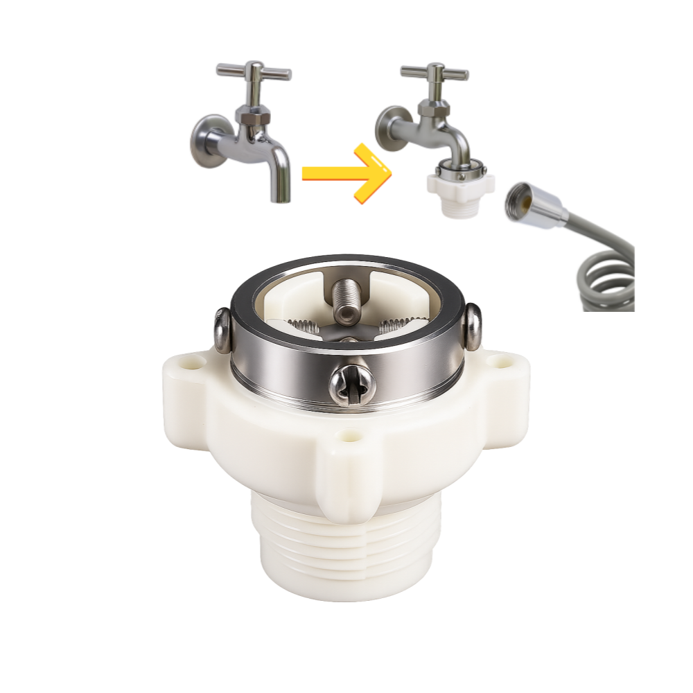 프라니 민자 수도 꼭지 호스 연결 나사형 변환 커넥터 7,900원