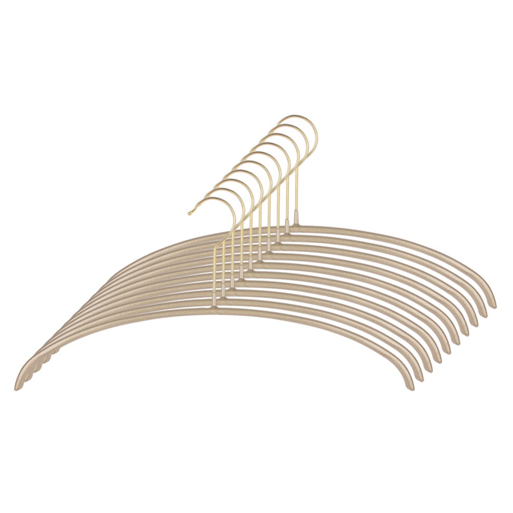 마와 B 옷걸이 이코노믹 36P 펄골드 10개입, 단품, 1세트 30,000원