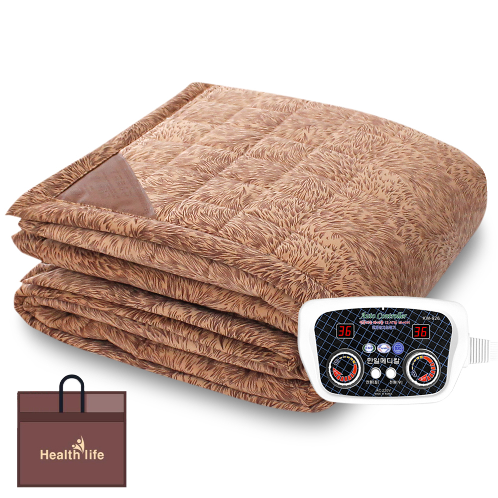 HanilMedical 헬스라이프 인체감지 탄소 온열 매트 브라운 + 보관용 가방 랜덤발송 45,640원