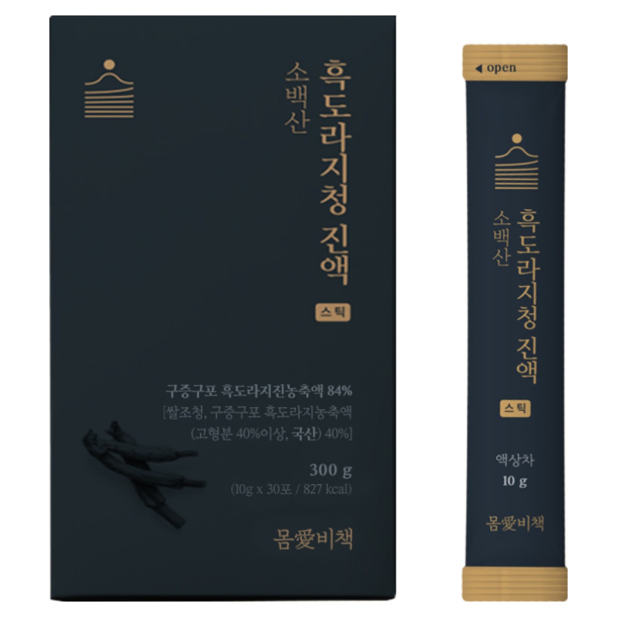 몸애비책 소백산 흑도라지청 진액 스틱, 10g, 30포, 1박스 29,980원
