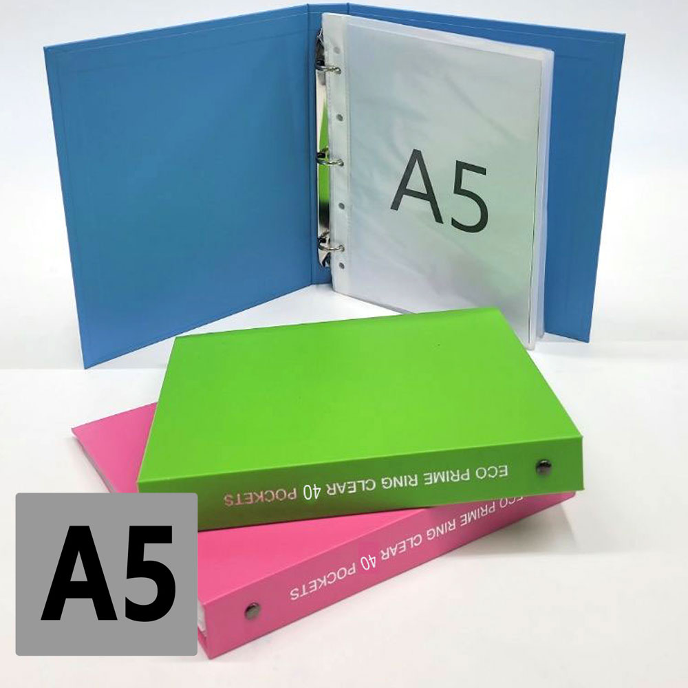 친환경 에코 링 클리어화일 A5 40매 (5개묶음) 20,900원