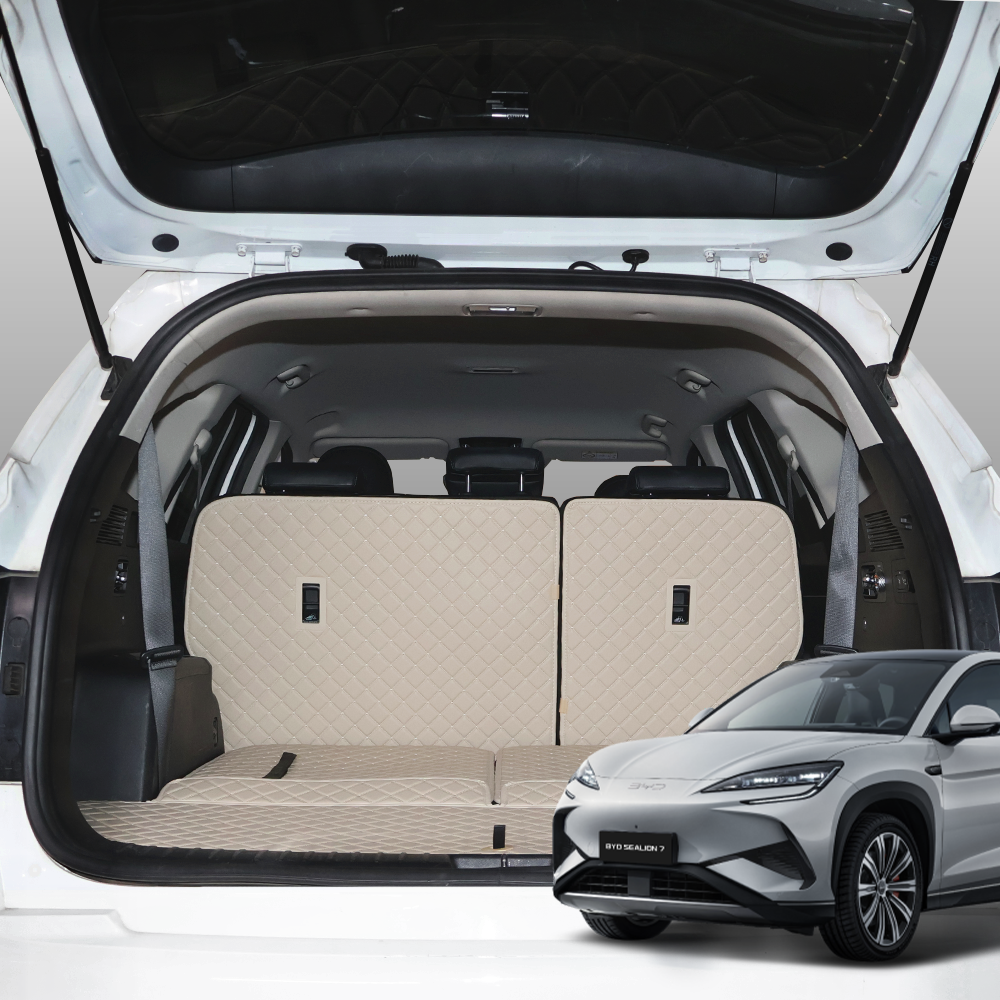 BYD 씨라이언7 트렁크매트 전기차 25년9월~ 카매트 차박 가죽 퀼팅, BYD 씨라이언7 (25년9월~) 29,900원