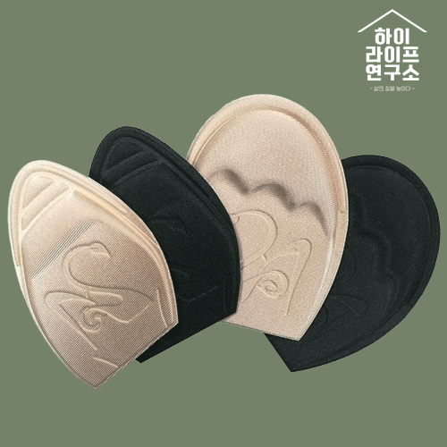 하이라이프 연구소 앞꿈치 패드 신발 클때 구두 스니커즈 사이즈 줄이기 앞발바닥 쿠션 8,600원