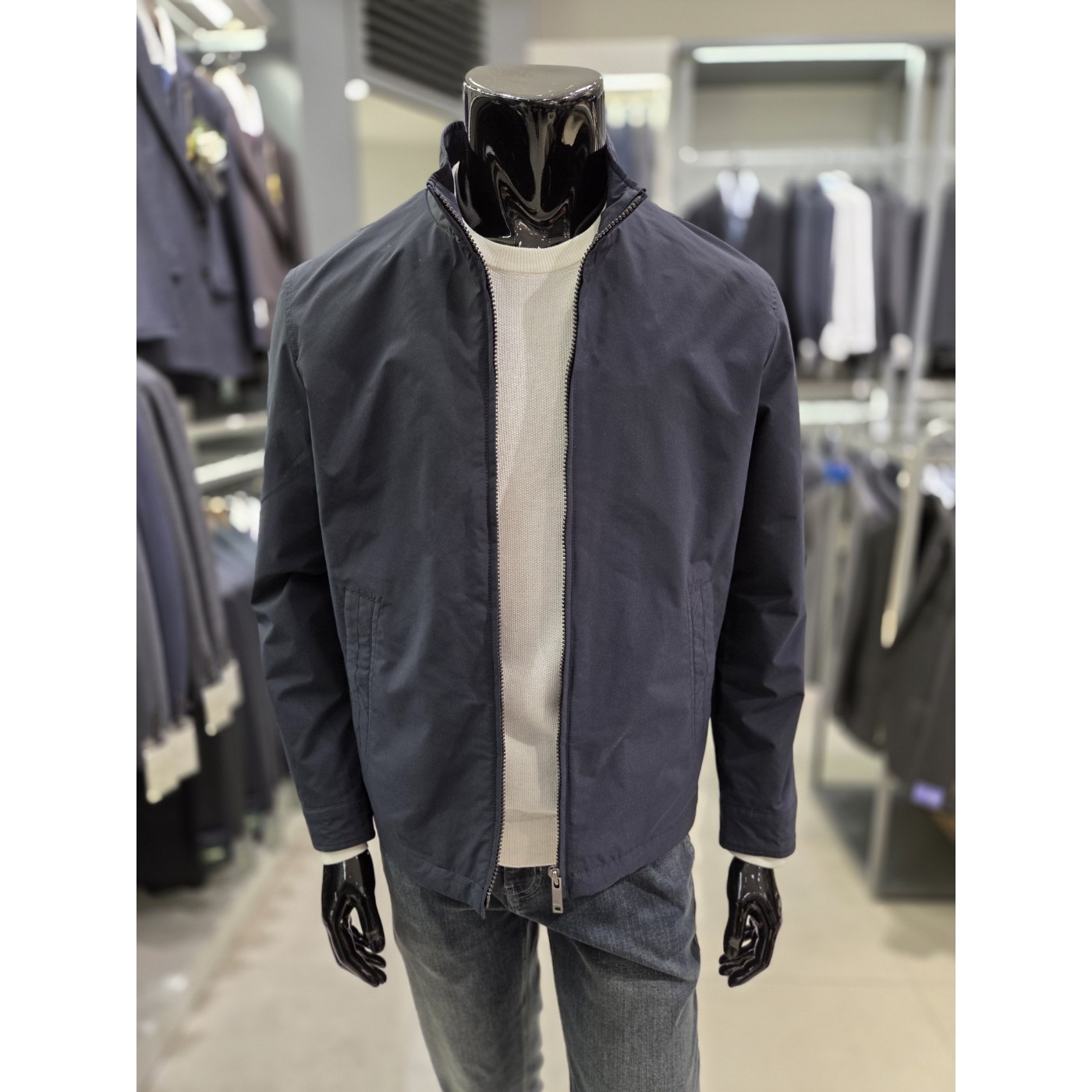 코오롱 브렌우드 26년 간절기 남자 베이직한 해링턴 점퍼 네이비 BRUAX351NYX 179,200원