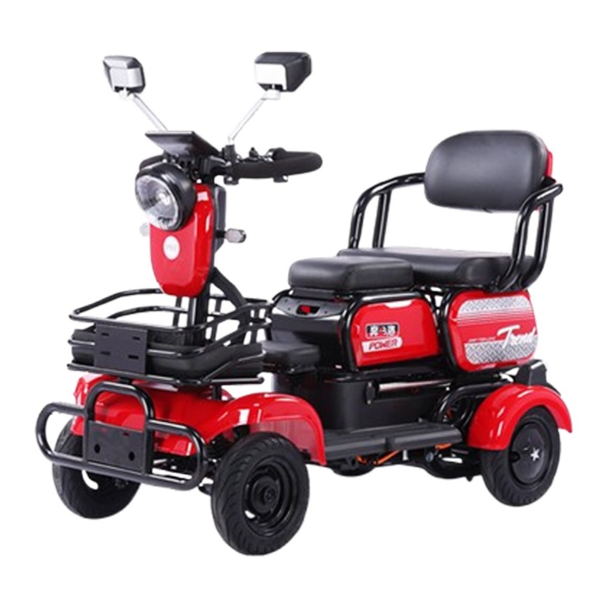 모션리치 안전한노인전동차 4륜 전동 스쿠터 고출력 성인용 네발전기스쿠 어르신 전동차, 쿨민트, b.800W+48V25A 929,000원