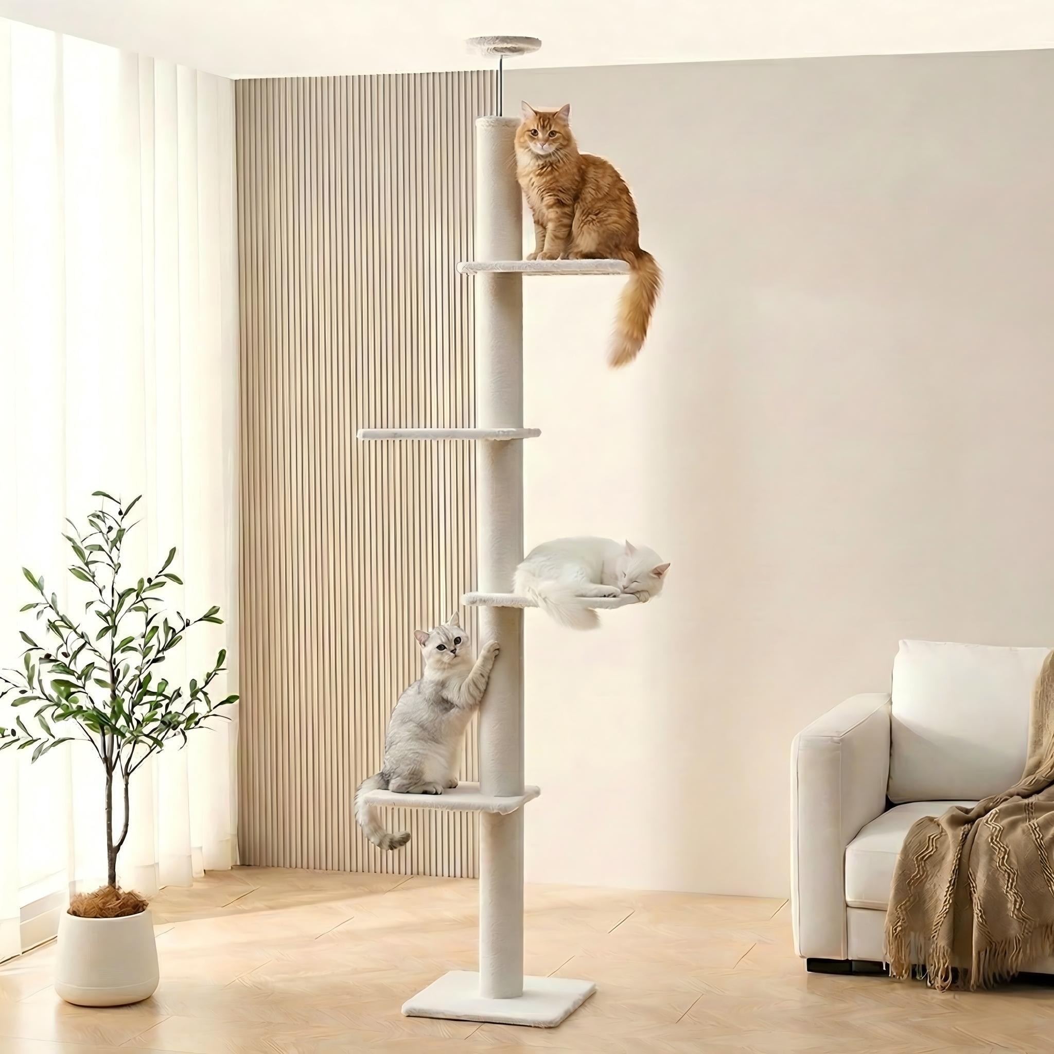 펫인꼬  4단 고양이 캣폴 캣타워 72,000원