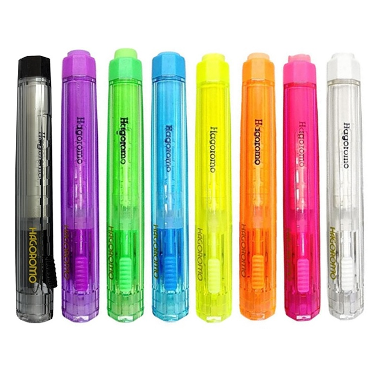 하고로모 슬라이드식 신형 크리스탈 멀티 쵸크 분필홀더, 형광노랑 12,000원