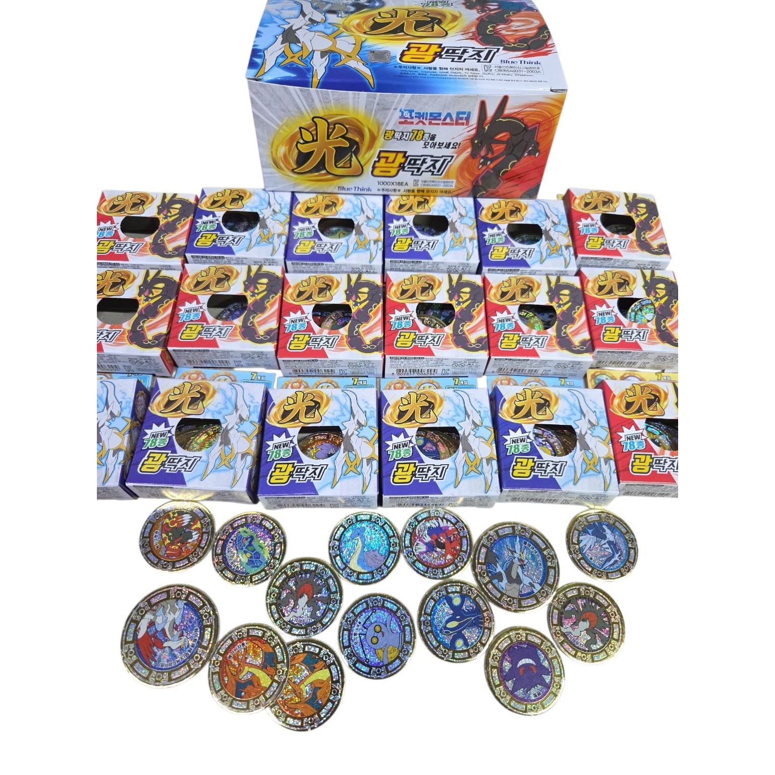 바로받는 포켓몬스터 광딱지 1박스, 18개, 단일색상 16,200원