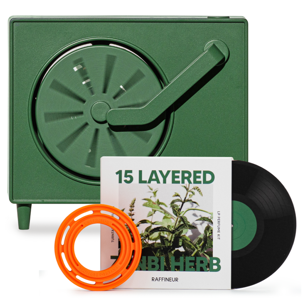 라피네르 턴테이블 전자 디퓨저 세트 그린, 1세트, 젠비허브 49,900원