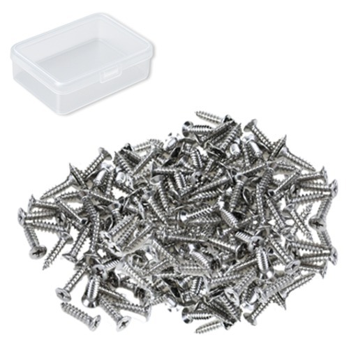 OON 접시머리 탄소강 니켈 도금 십자 나사 실버 300p 5,900원