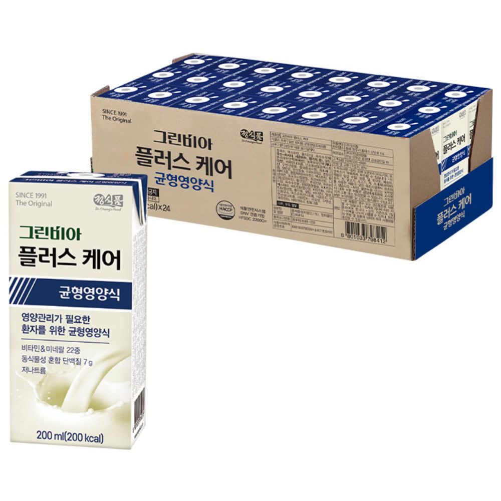 정식품(그린비아) 정식품 그린비아 플러스케어 200ml X 24팩 23,210원