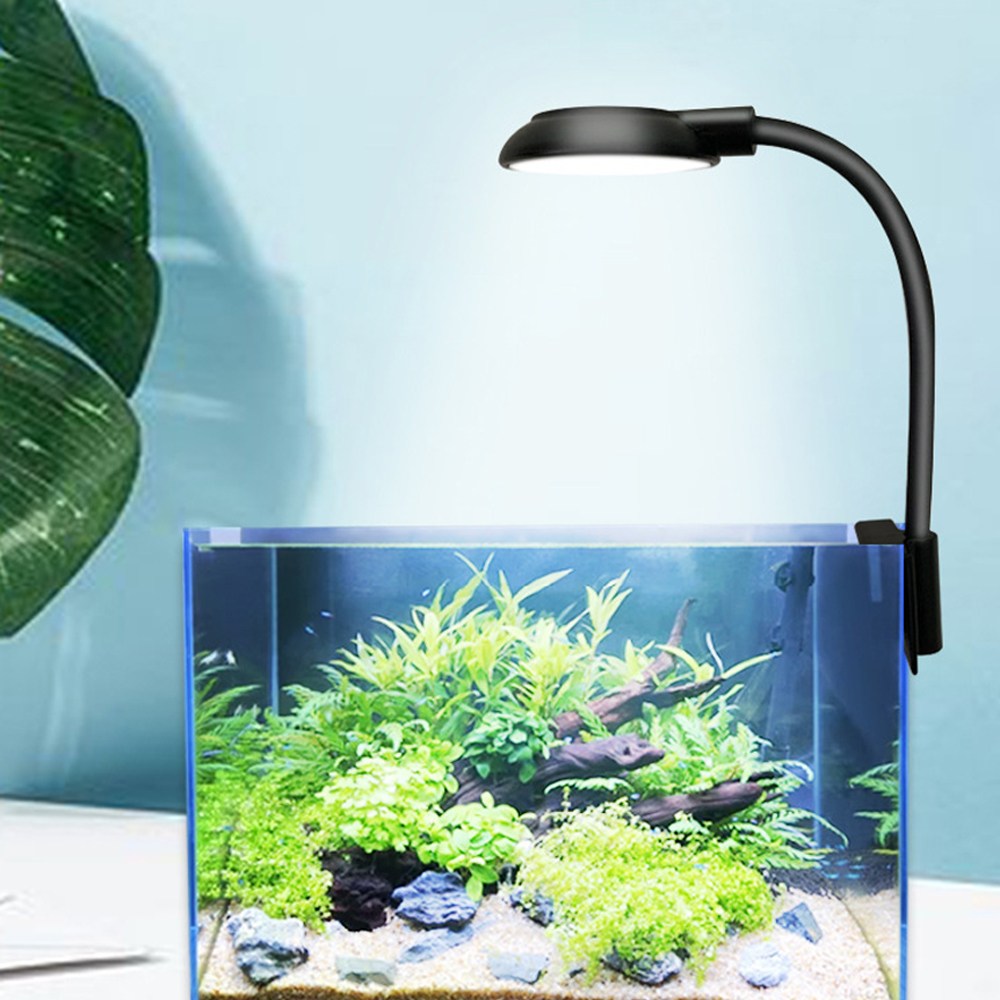 MMC 집게형 미니 LED 조명 스탠드 어항등 무드등 360도 각도조절 다용도 인테리어 3,500원