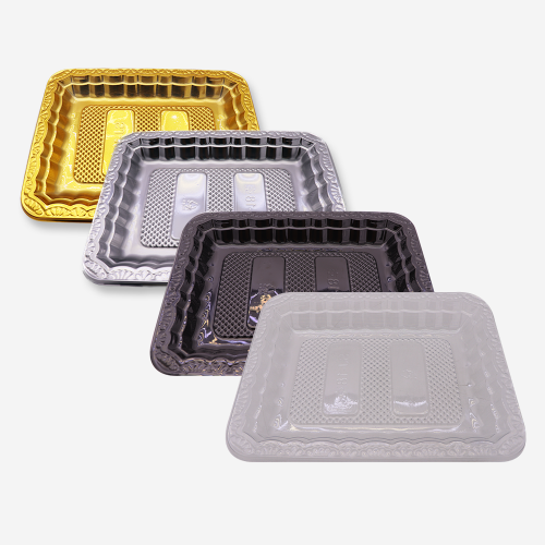 고급 PET 트레이 SJ-18호(투명/검정/금색/은색) (묶음 100개 / 박스 600개) 떡 고기 과일 포장 진열 일회용 페트 용기, 1개, 100개 13,900원