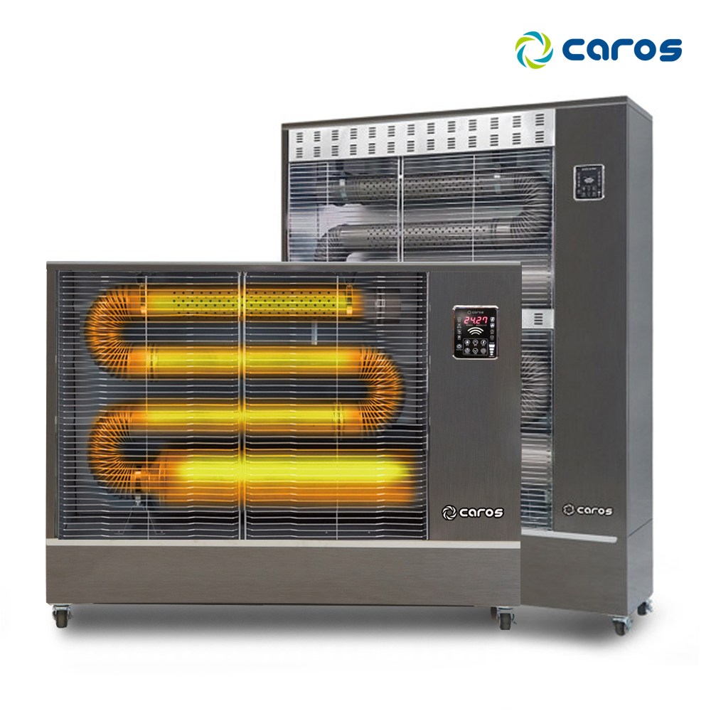 캐로스 전기식 원적외선 튜브히터 돈풍기 업소용 산업용 대형 전기난로, 24평형_CEH-T11000 1,390,000원