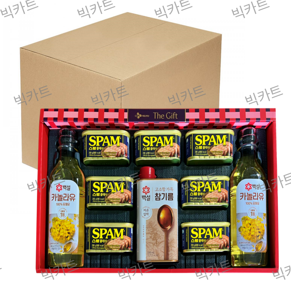 CJ제일제당 특별한선택N호 4세트(1박스) 무료배송 명절선물세트 설날 추석 129,500원