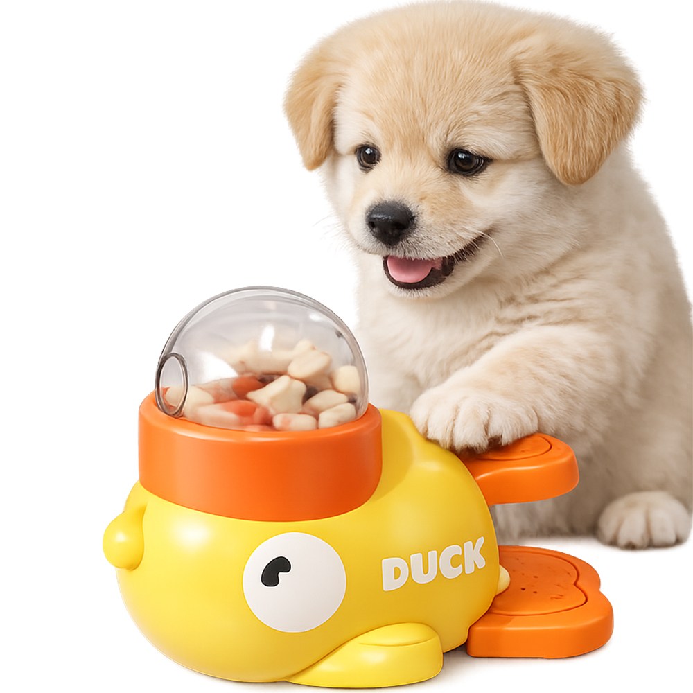 로로포우 오리팡 노즈워크 강아지 장난감, 1개, 노랑색 10,000원