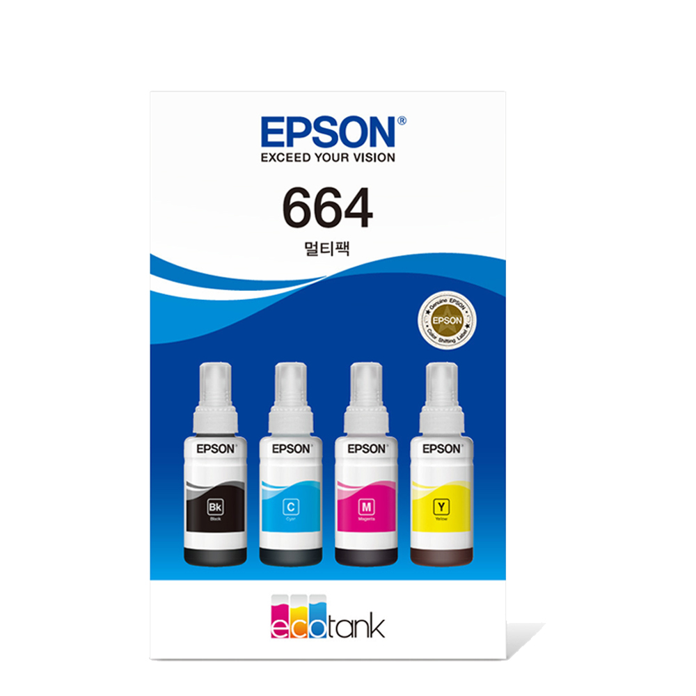 엡손 정품 잉크 T664670 잉크패키지 L120 L1300 L121 44,400원