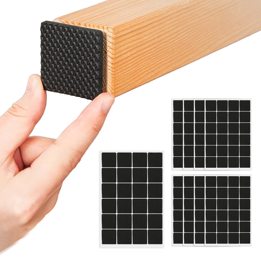 뽀아샵 바닥보호 소음방지 다용도 사각형 쿠션 스티커 J-J041, 192개 9,000원