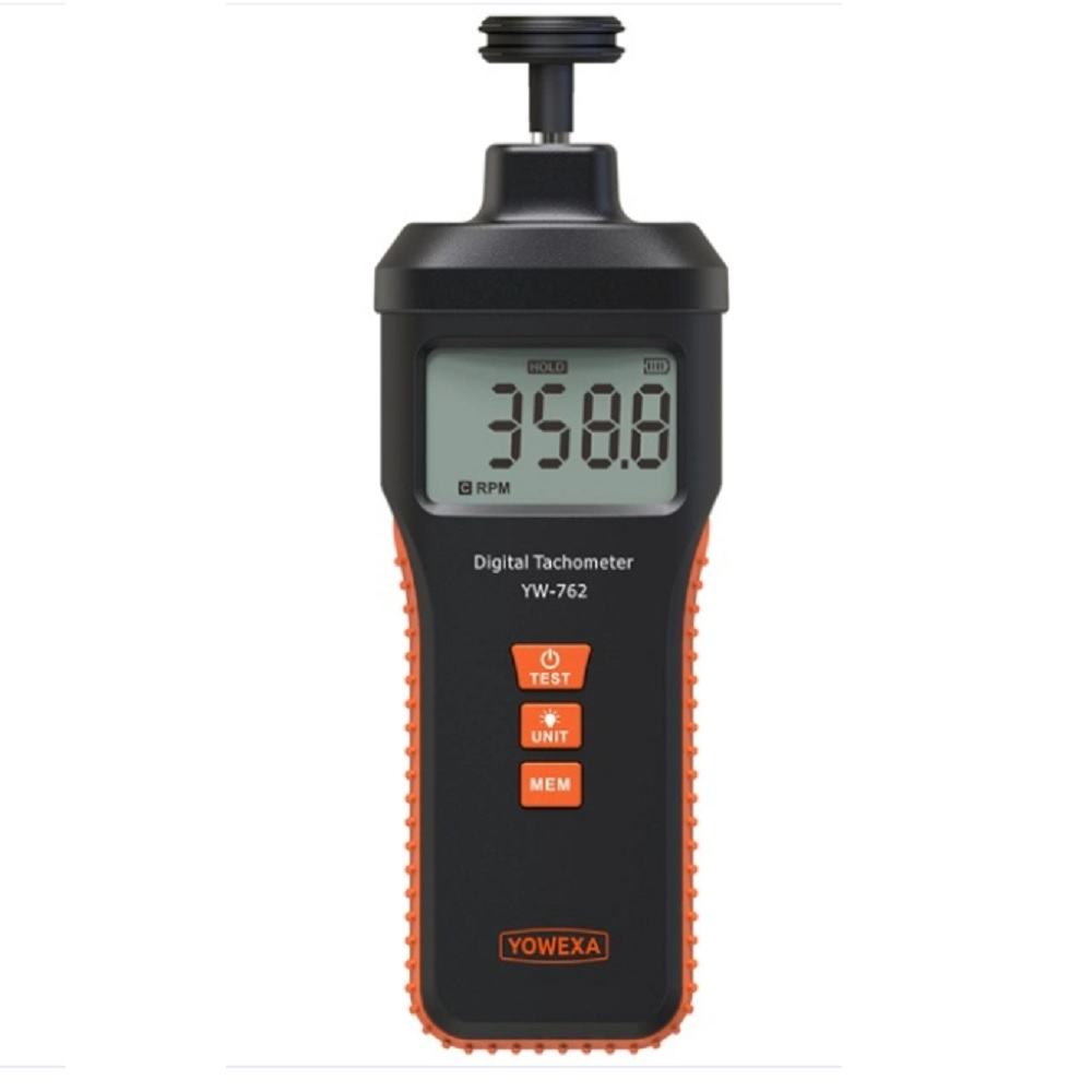 YW-762, YOWEXA, 지능형 디지털 회전계(타코미터), 접촉/비접촉 회전계, RPM측정기, 1개, 현재가 109,990원