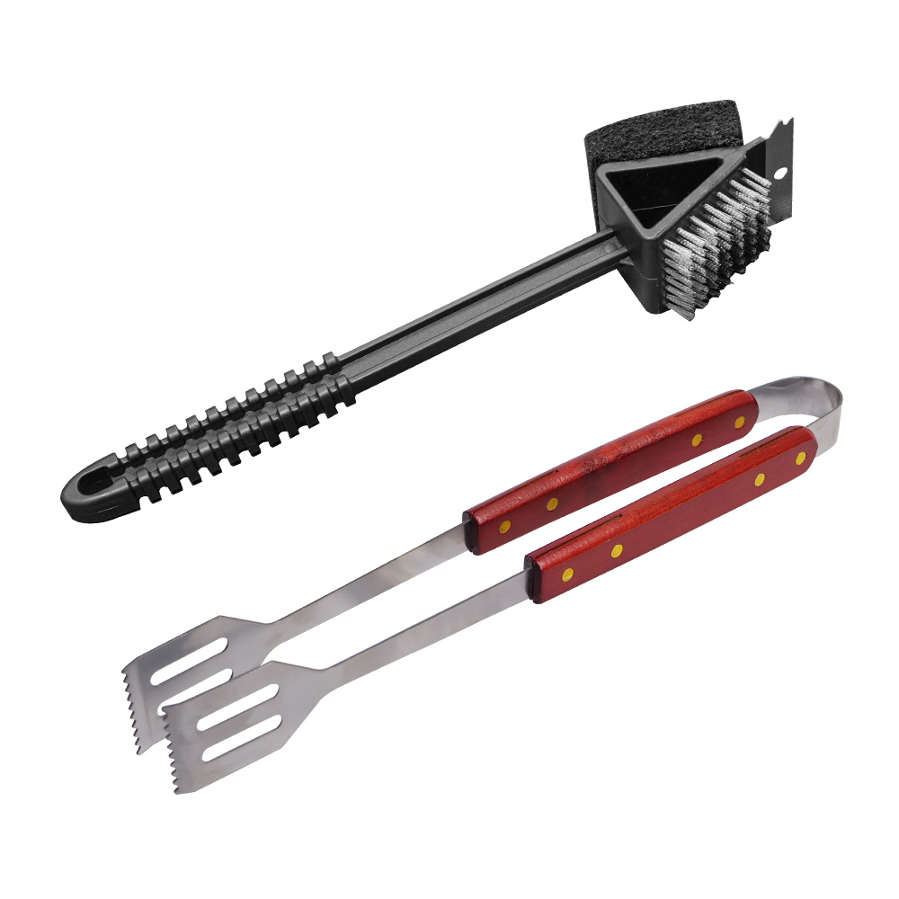 벅703 캠핑 원목 숯집게 + 막대형 청소솔 8,350원