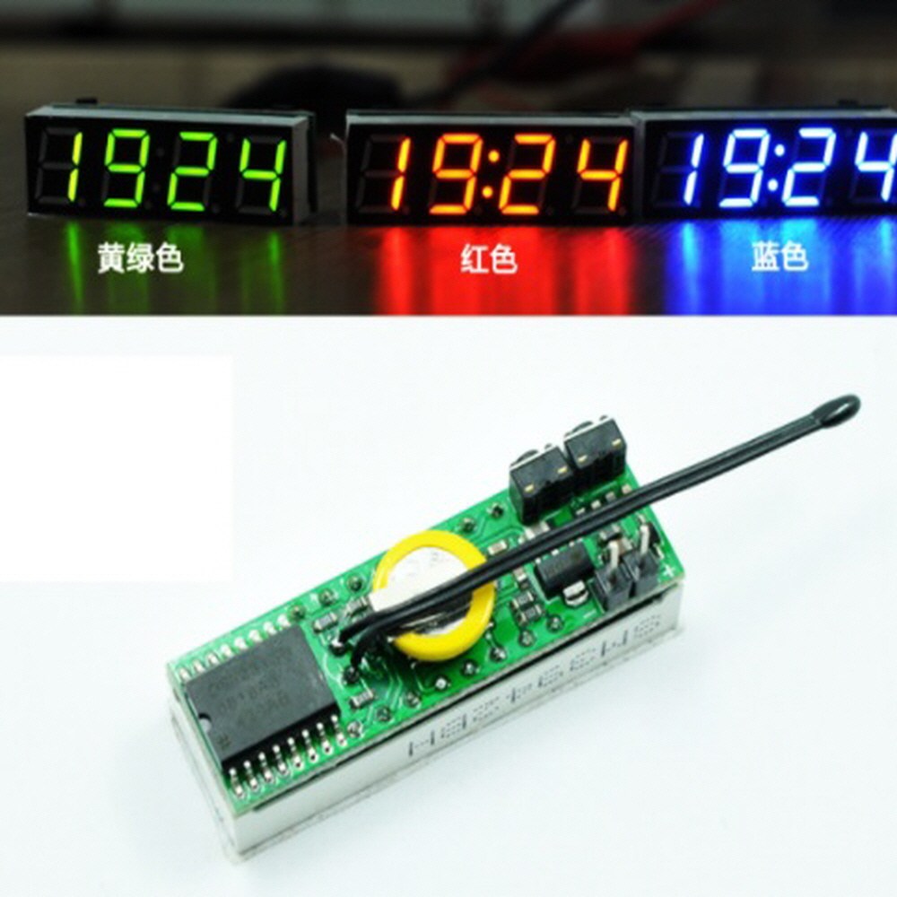 DS3231SN 고정밀 LED 전자시계 모듈 - 배터리 포함 - 실시간 시계 RTC 모듈 10,600원