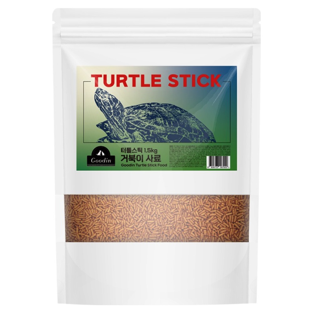 구딘 거북이 프리미엄 터틀스틱 사료, 1개, 1.5kg 18,800원