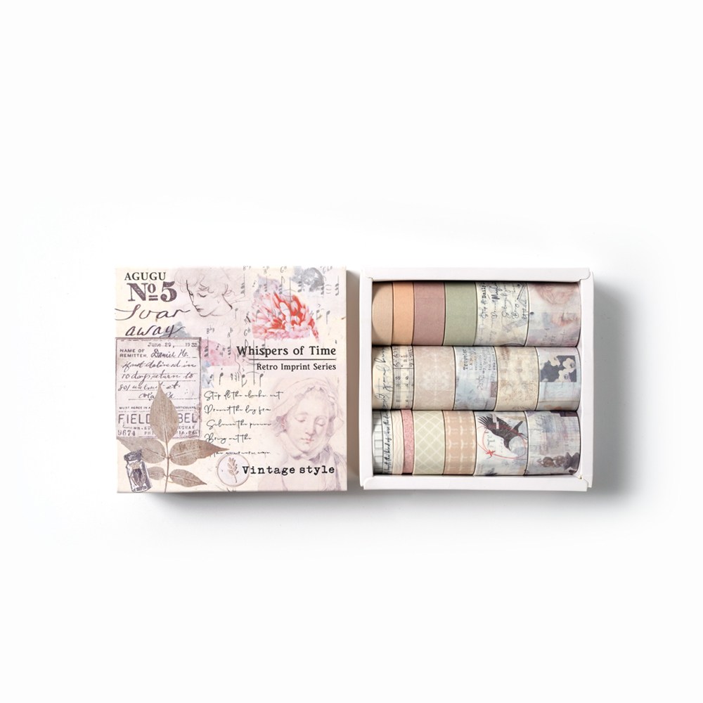 빈티지 마스킹 테이프 A 타입 세트 (Vintage masking tape A type set), 1개 11,000원