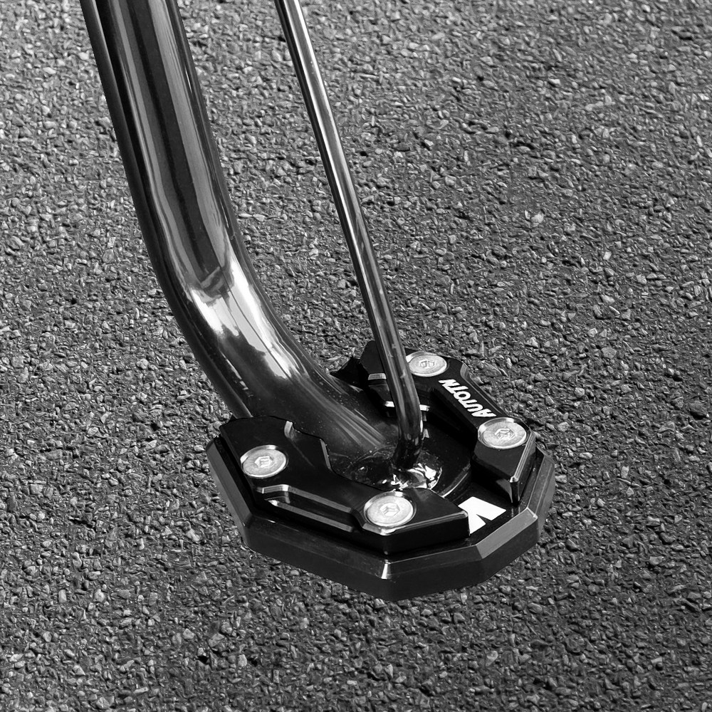 오토티엔 혼다 비전110 21년-25년 스테이블 사이드스탠드클립 확장패드 발판 말발굽, 블랙, 1개 19,000원