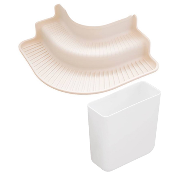 소심한호랑이 고양이 코너스텝 화장실 전용 사막화방지계단 + 삽보관함 세트 12,900원