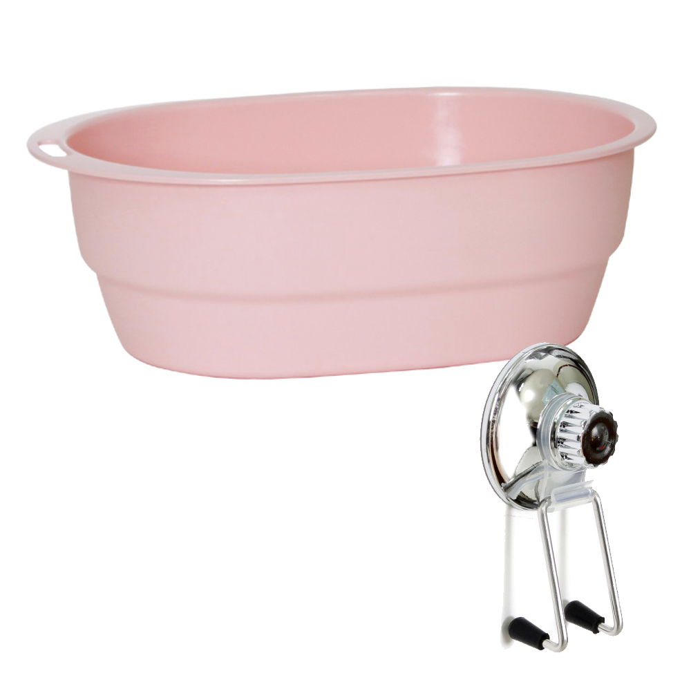 센스2030 베이비 무지 다용도통 + 욕조걸이, 핑크, 1개 10,900원